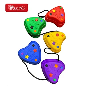 Kids Fitness Equipment 6pcs Anti-skidding Stepping Stones for Indoor & Outdoor W01F128